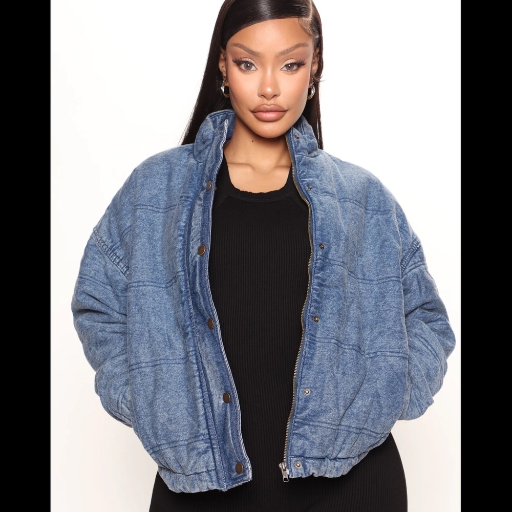 Jean jacket FASHION NOVA